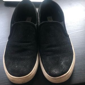 Black Steve Madden Slide On Sneakers